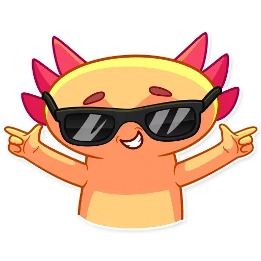 Mexican Axolotl part 1 - Sticker 10