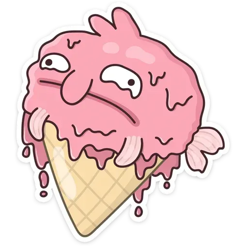 Pink Fish - Sticker 13