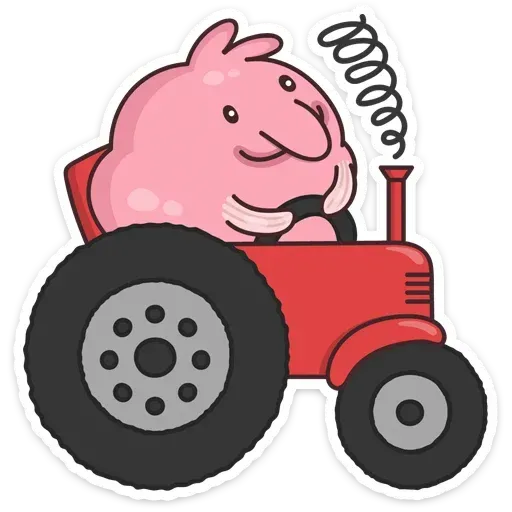 Pink Fish - Sticker 9