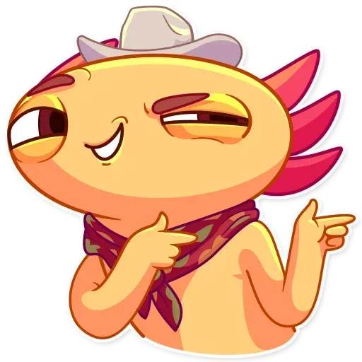 Mexican Axolotl - Sticker 29