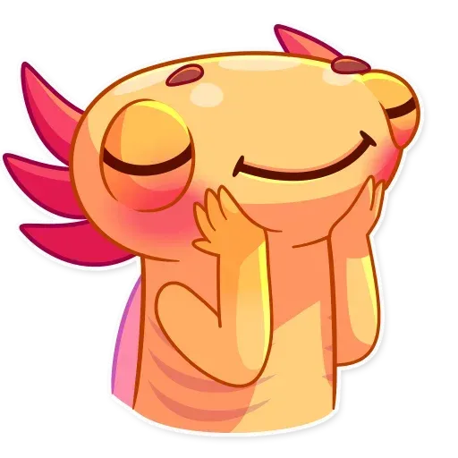 Mexican Axolotl - Sticker 13