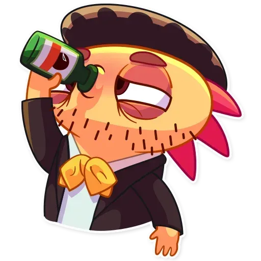Mexican Axolotl - Sticker 27