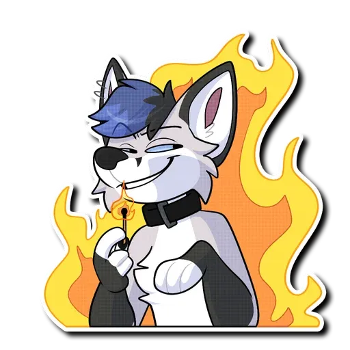 Furry colection 01 - Sticker 19