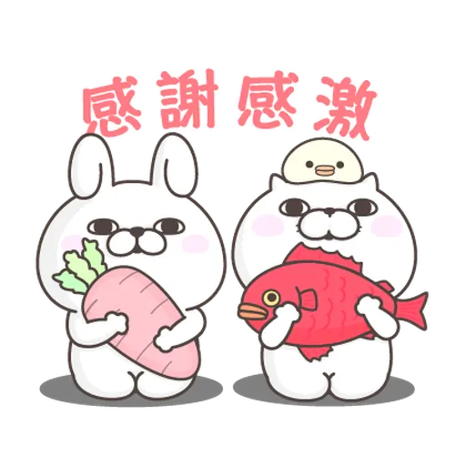 YOSISTAMP Rabbit 100% and Friends - Sticker 26