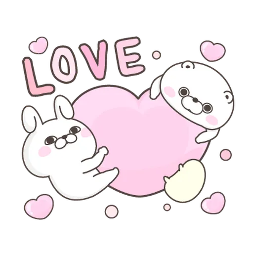 YOSISTAMP Rabbit 100% and Friends - Sticker 21