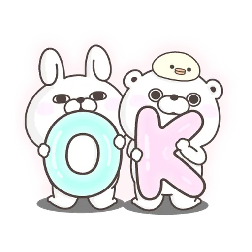 YOSISTAMP Rabbit 100% and Friends - Sticker 16