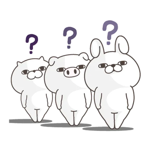 YOSISTAMP Rabbit 100% and Friends - Sticker 20