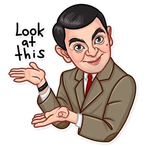 Mr. Bean - Sticker 21