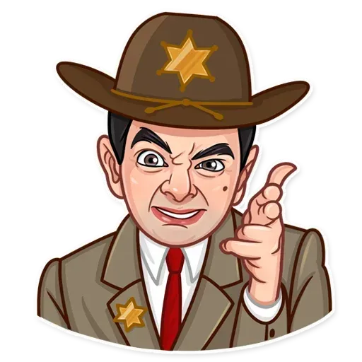 Mr. Bean - Sticker 20