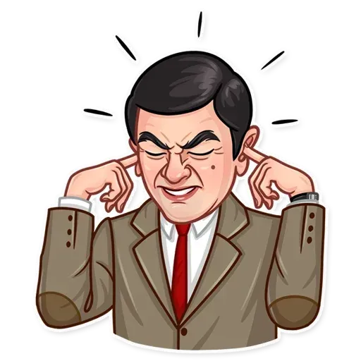 Mr. Bean - Sticker 25