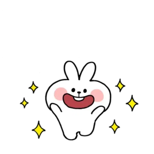 Spoiled rabbit small - Sticker 12