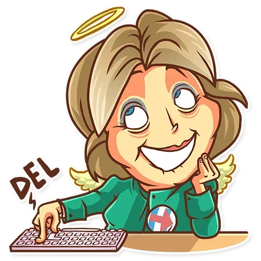 Clinton vs. Trump - Sticker 15