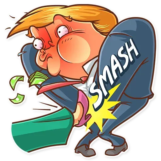 Clinton vs. Trump - Sticker 19