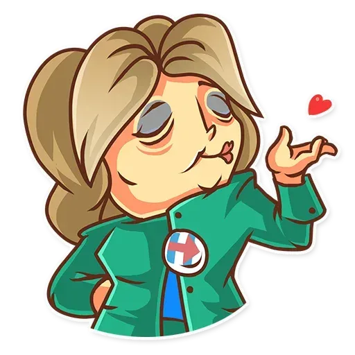 Clinton vs. Trump - Sticker 27