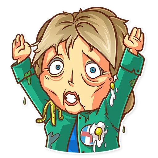 Clinton vs. Trump - Sticker 26