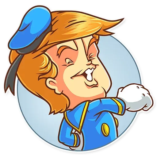 Clinton vs. Trump - Sticker 25