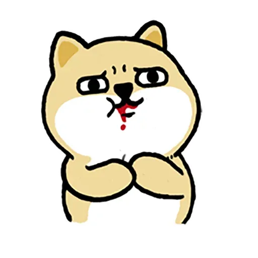 Fat shiba 2 - Sticker 17