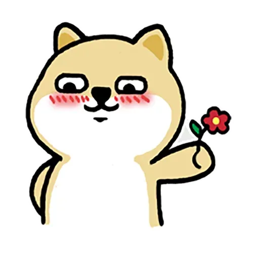 Fat shiba 2 - Sticker 23