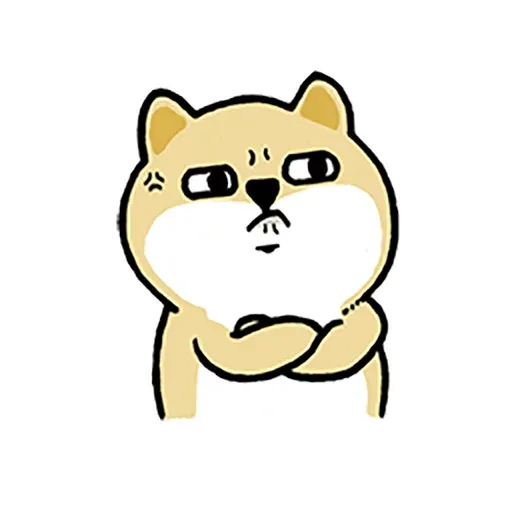 Fat shiba 2 - Sticker 30