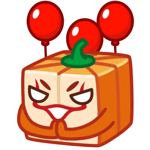 Pumpkin Cube - Sticker 9