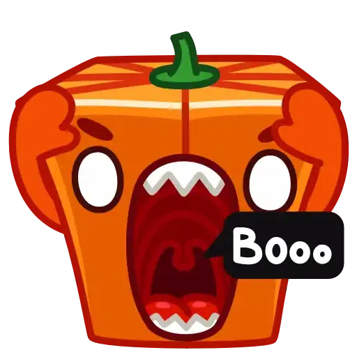 Pumpkin Cube - Sticker 18