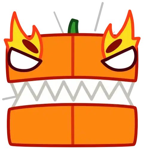 Pumpkin Cube - Sticker 11