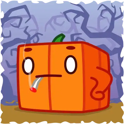 Pumpkin Cube - Sticker 12