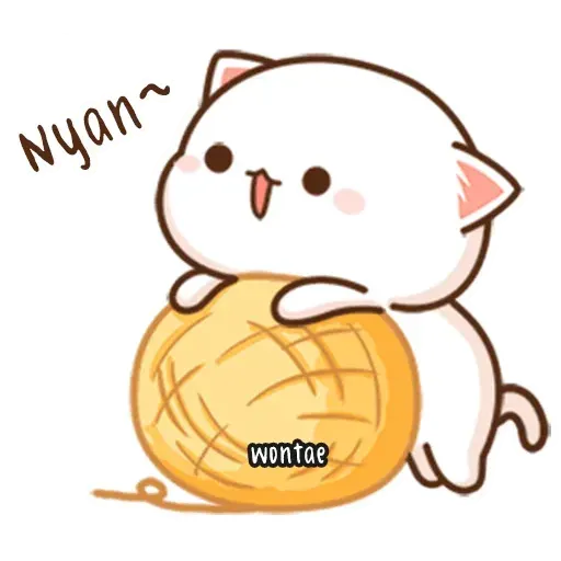 mochi mochi peach cat plush