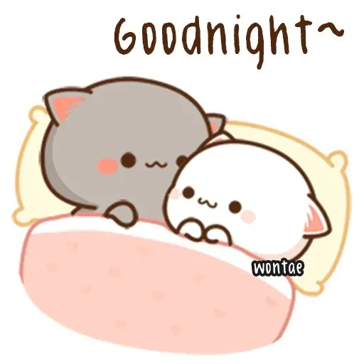 mochi mochi peach cat - Sticker 16