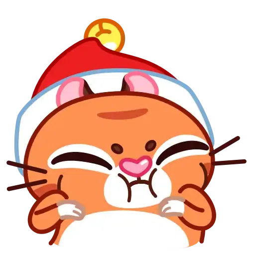Christmas Tiger - Sticker 12