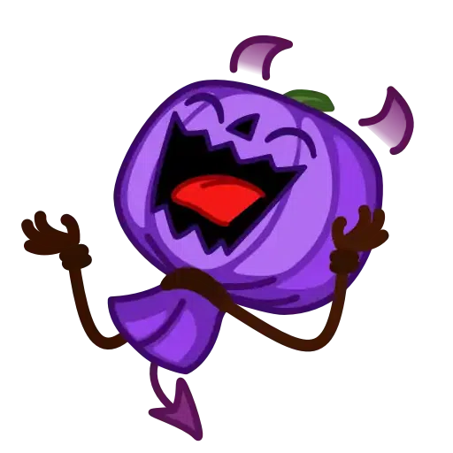 Pumpkin Ghost - Sticker 13