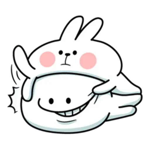Spoiled rabbit from tg - Sticker 9