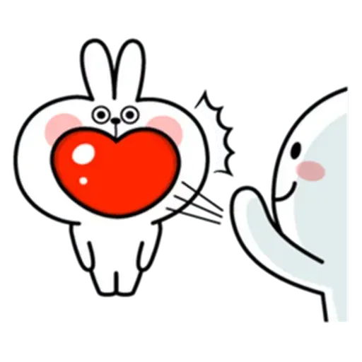 Spoiled rabbit from tg - Sticker 28