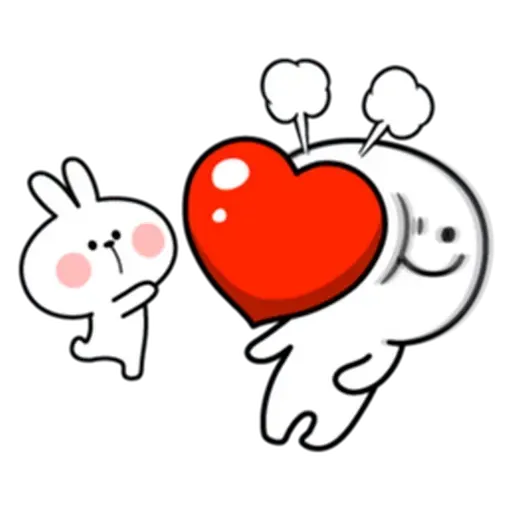 Spoiled rabbit from tg - Sticker 27