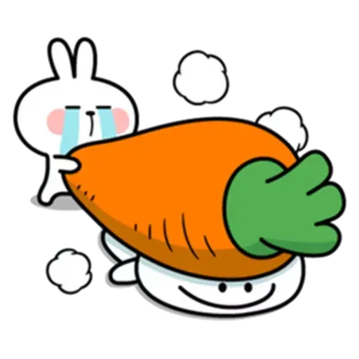 Spoiled rabbit from tg - Sticker 20