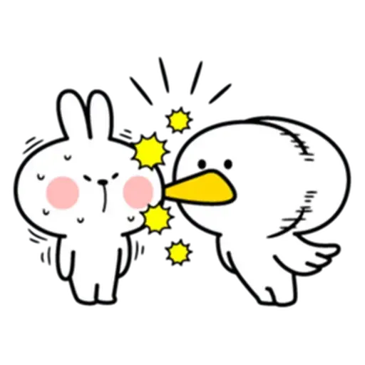 Spoiled rabbit from tg - Sticker 16