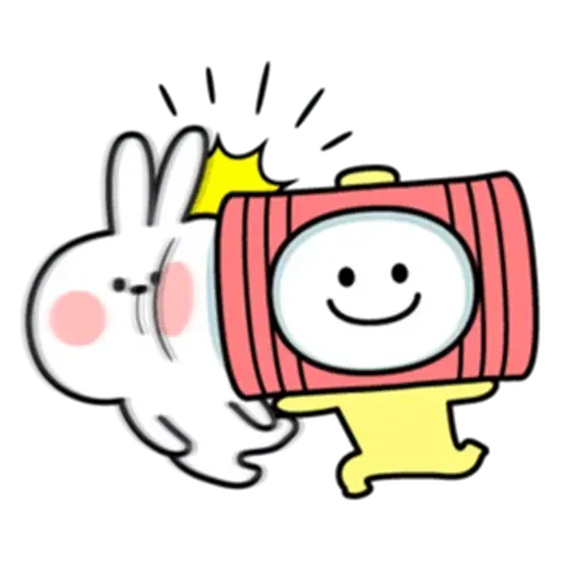 Spoiled rabbit from tg - Sticker 24