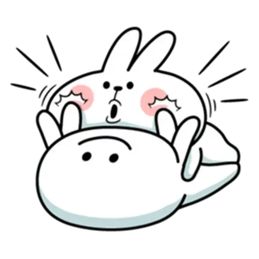 Spoiled rabbit from tg - Sticker 10
