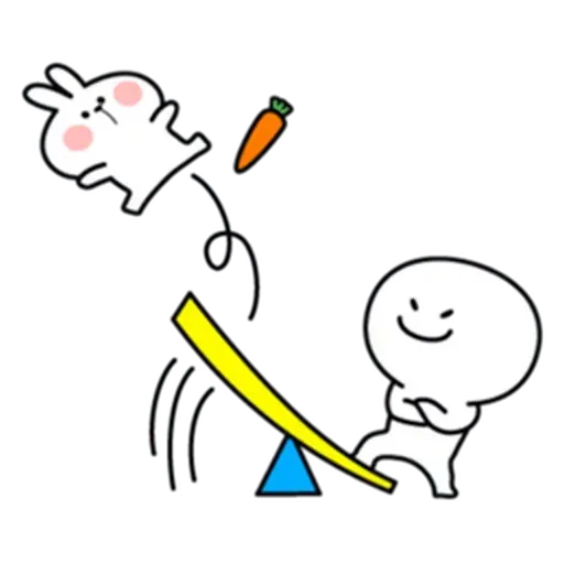 Spoiled rabbit from tg - Sticker 17