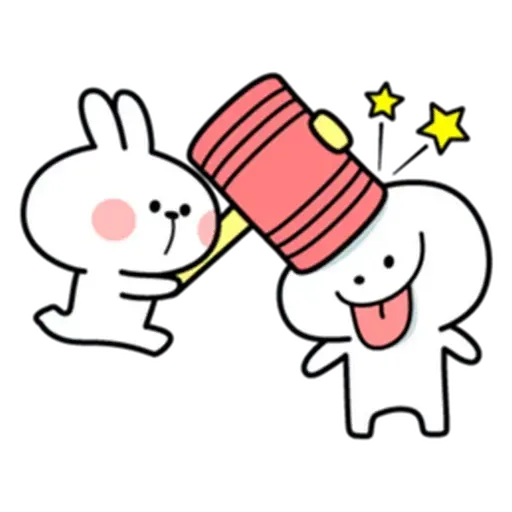 Spoiled rabbit from tg - Sticker 23