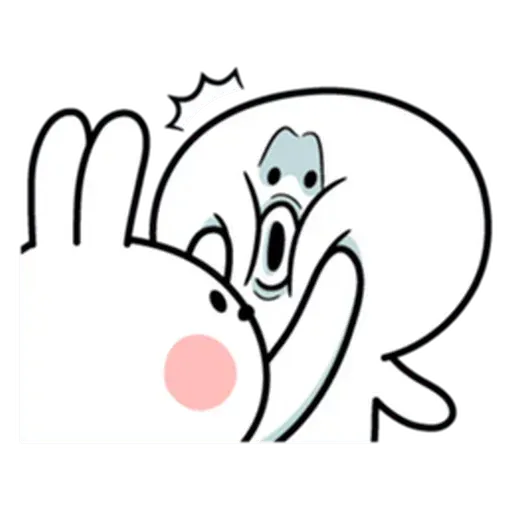 Spoiled rabbit from tg - Sticker 11