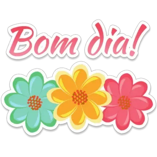 Bom dia - Sticker 9