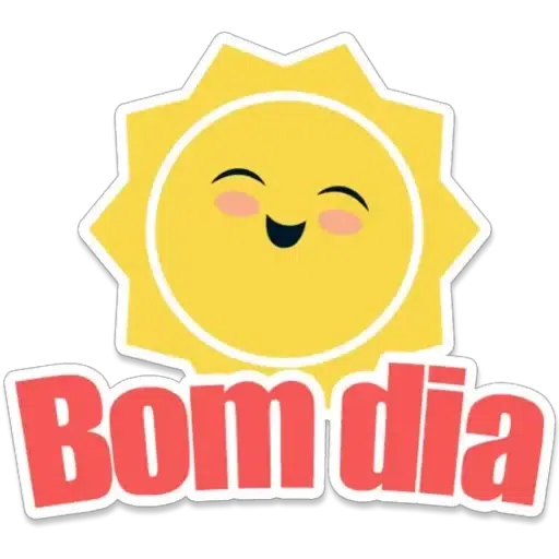 Bom dia - Sticker 26