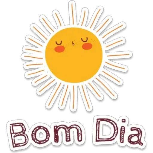 Bom dia - Sticker 11