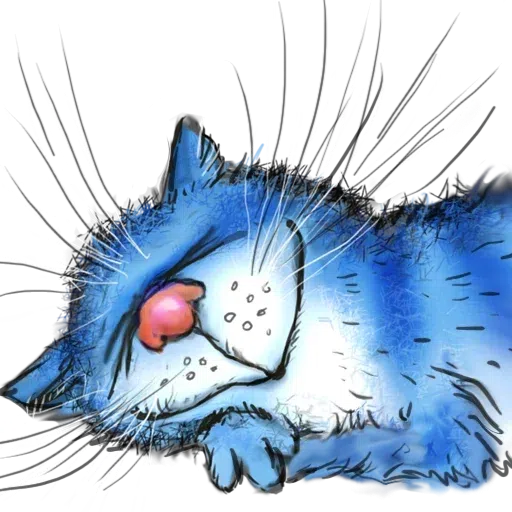 Darkblue_Cat - Sticker 15