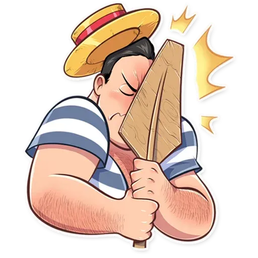Venetian Gondolier - Sticker 14