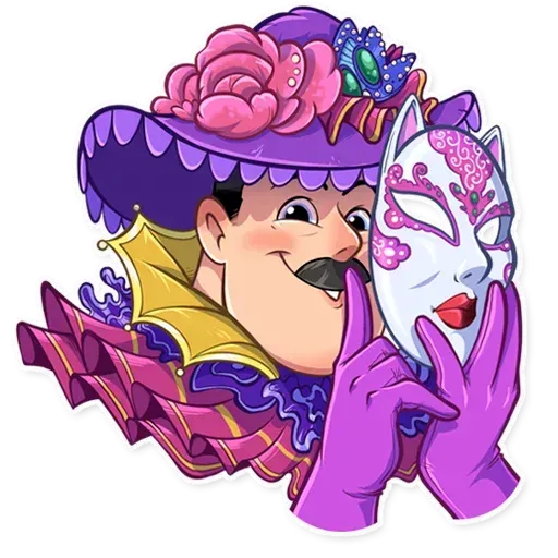 Venetian Gondolier - Sticker 10