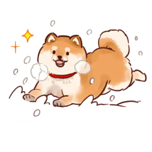 shiba - Sticker 26