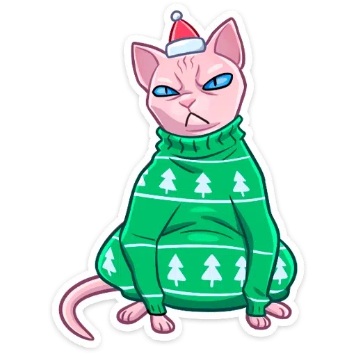 Angry catty - Sticker 28