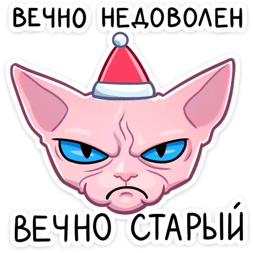 Angry catty - Sticker 21